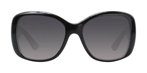 prada 32ps black gry pol|Prada Heritage PR 32PS 1AB5W1 Black Plastic Square .